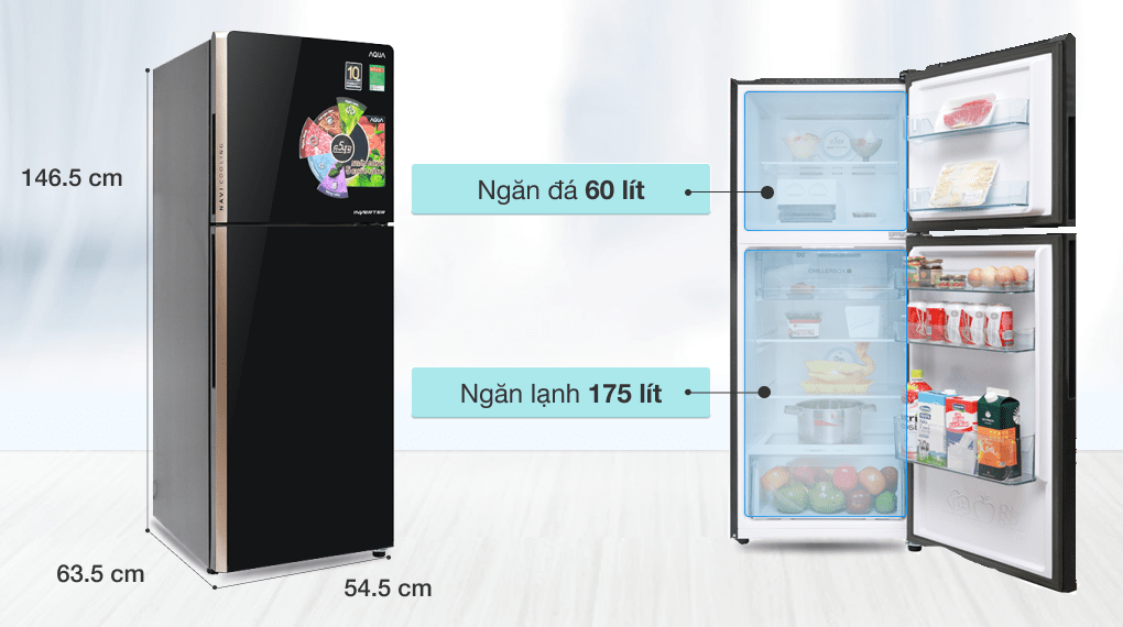 Tủ lạnh Aqua AQR IG248EN.GB