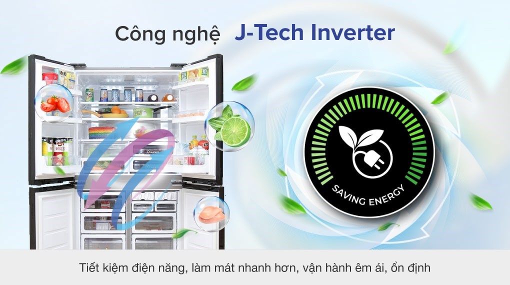 Tủ lạnh Sharp SJ-FX630V-ST