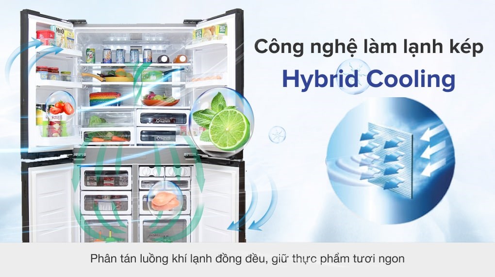 Tủ lạnh Sharp SJ-FX630V-ST