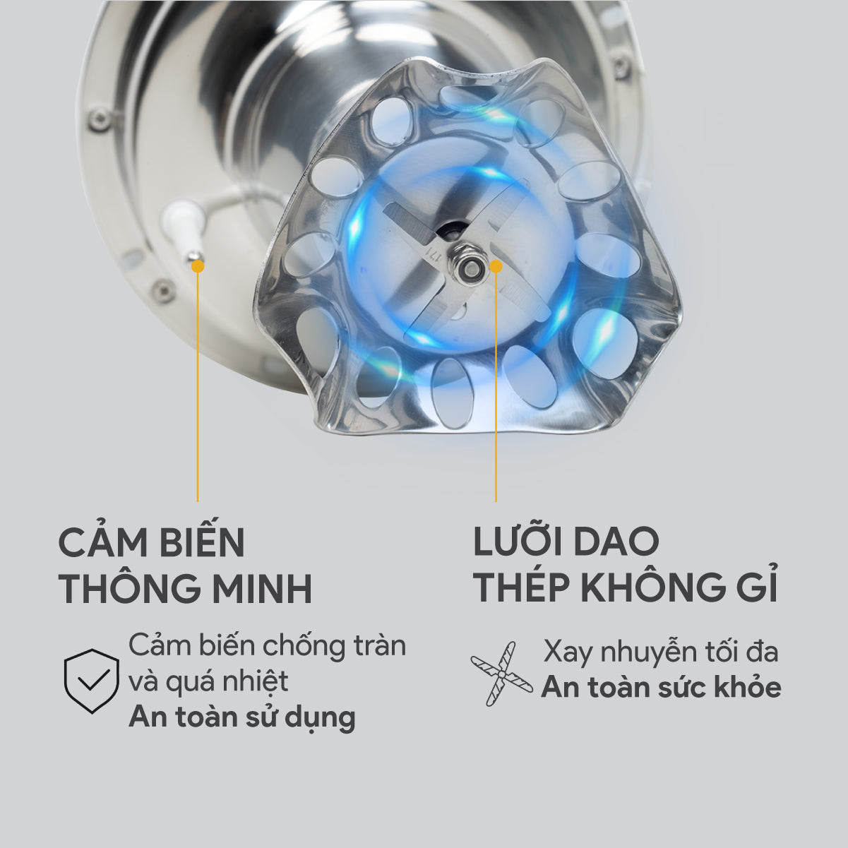 Máy Làm Sữa Hạt Đa Năng BlueStone SMB-7329 1.3 Lít 1000W