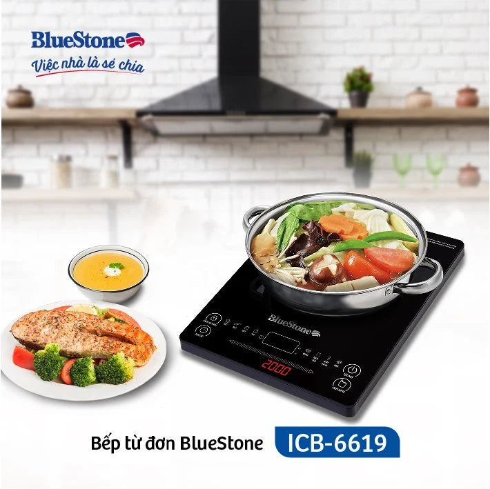 Bếp Từ Đơn BlueStone ICB-6619 2000W