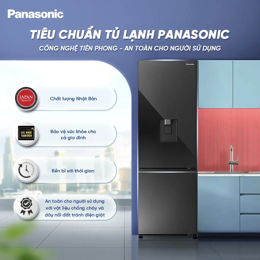Tủ lạnh Panasonic NR-BV331WGKV