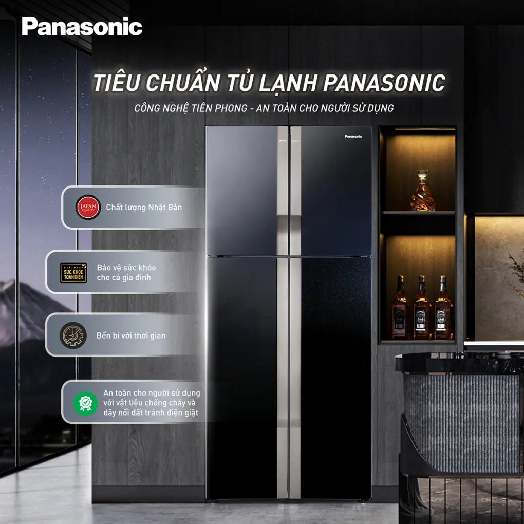 Tủ lạnh Panasonic NR-DZ601YGKV